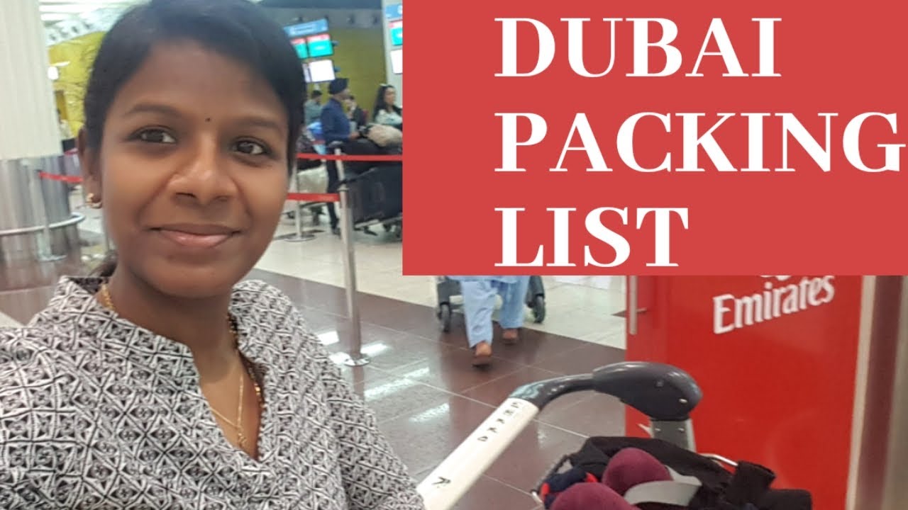 Things to carry abroad /dubai /UAE