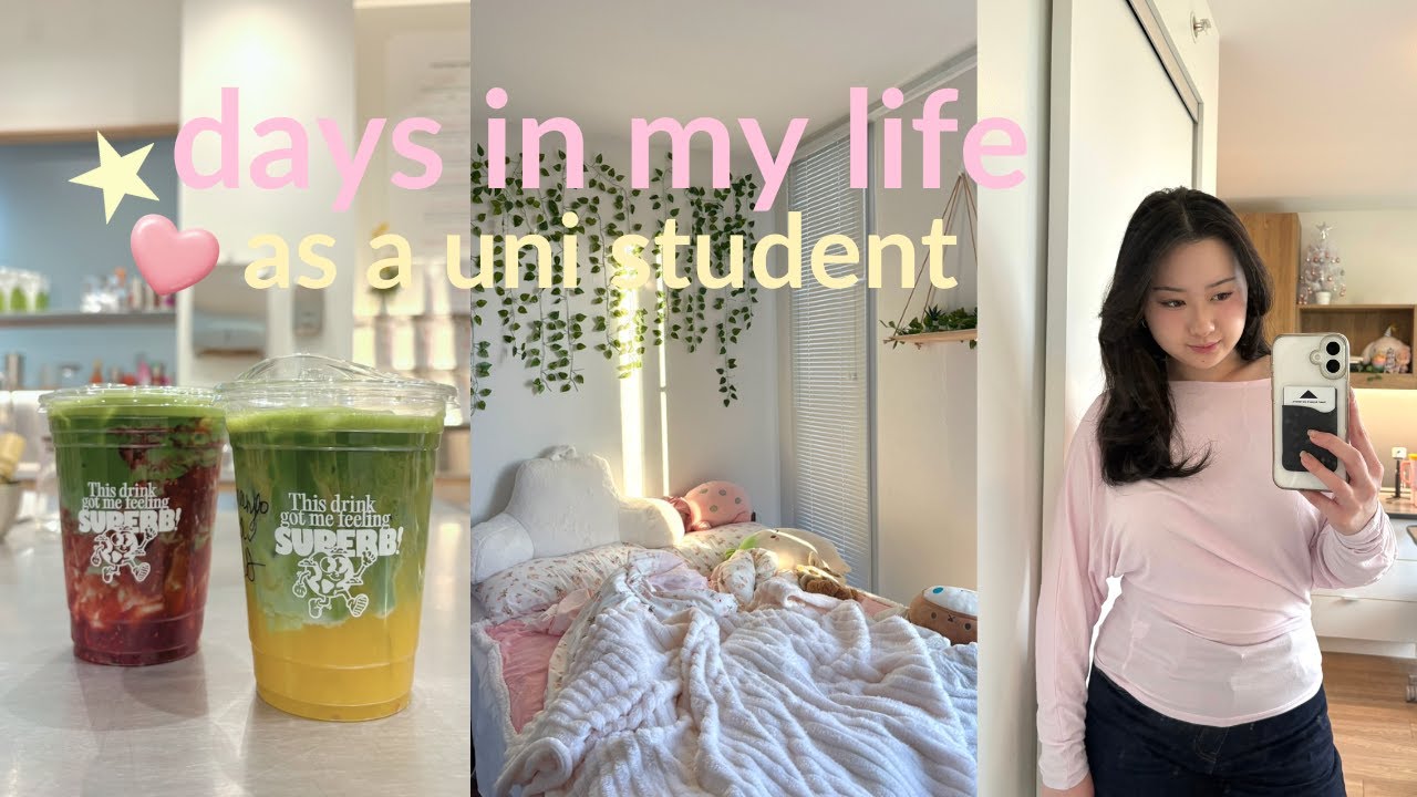 PRODUCTIVE days in my life 🪽🌷: classes, friends, shopping, etc. | debugging my 20s ep. 3