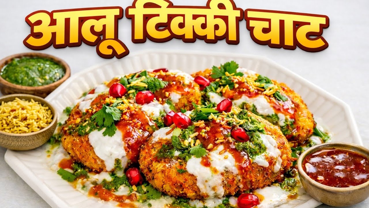 Crispy Aloo Tikki Chaat |कुरकुरे आलू टिक्की |Aloo Tikki Chaat Recipe |Dahi aloo Tikki Chaat Recipe  