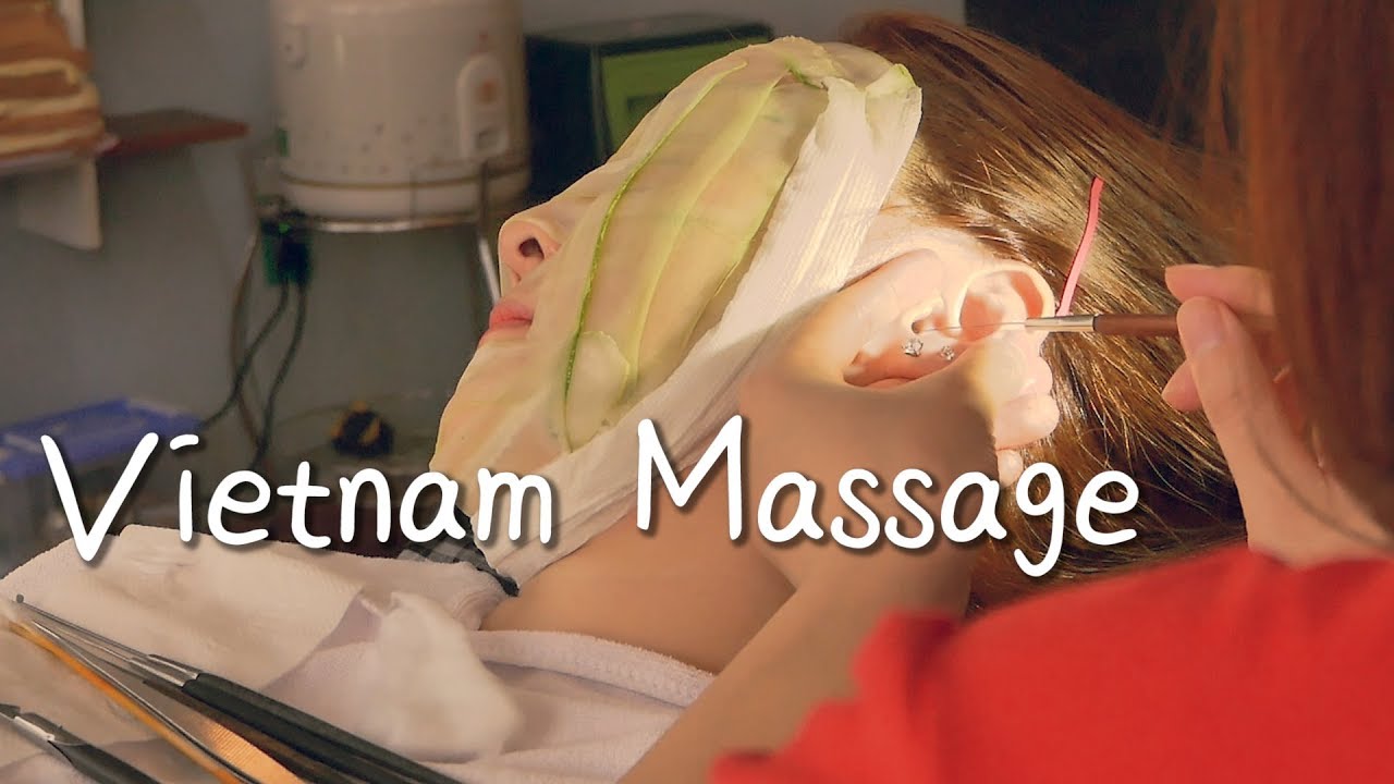 베트남 귀청소👂 + 마사지🖐 2시간 풀코스｜ASMR｜Vietnam Ear Cleaning + Massage for 2 hours