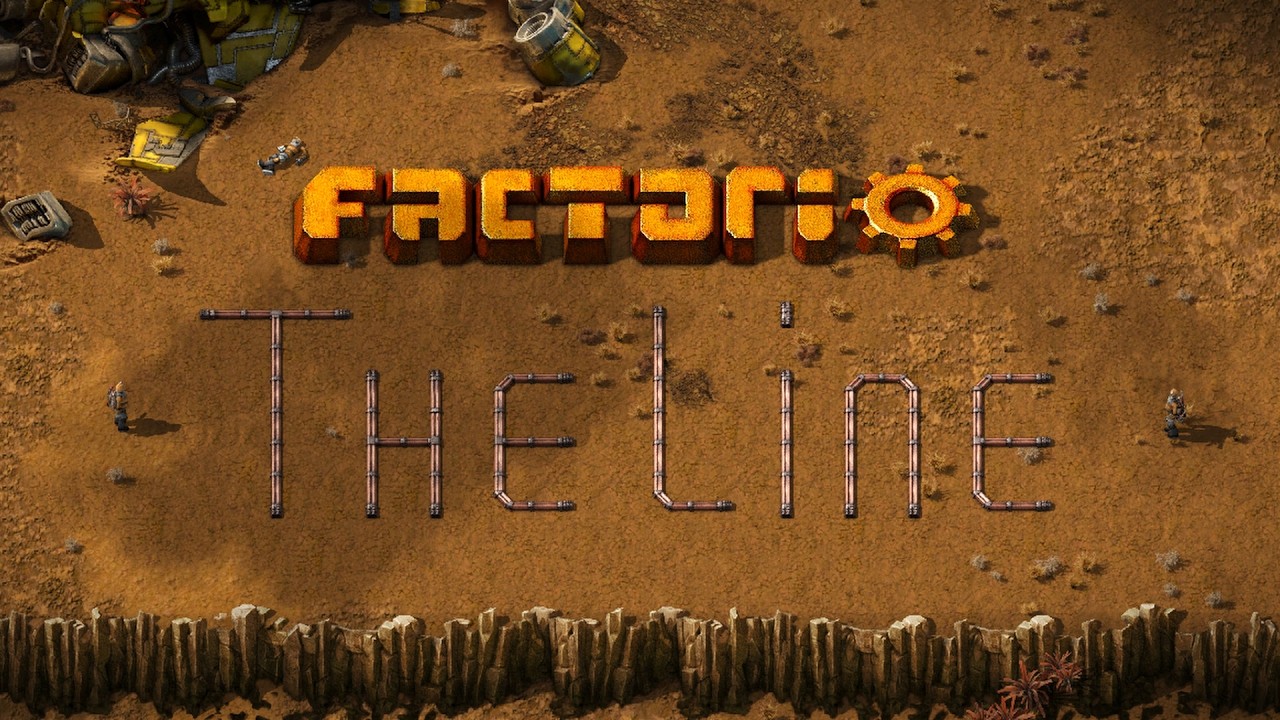 FACTORIO auf SCHWER - THE LINE #00 - KickOff Stream