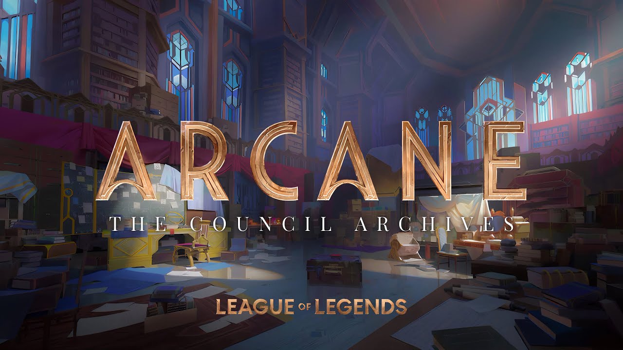 Investigating at the Council Archives | Sneaking into Piltover's Council I ARCANE Immersive Ambience