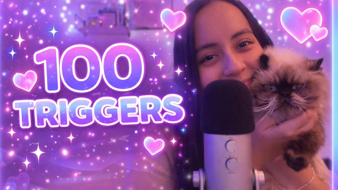 100 TRIGGERS💜 - ASMR 
