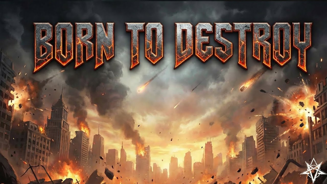 BORN TO DESTROY (Official Visualizer) | Brazilian Thrash Metal
