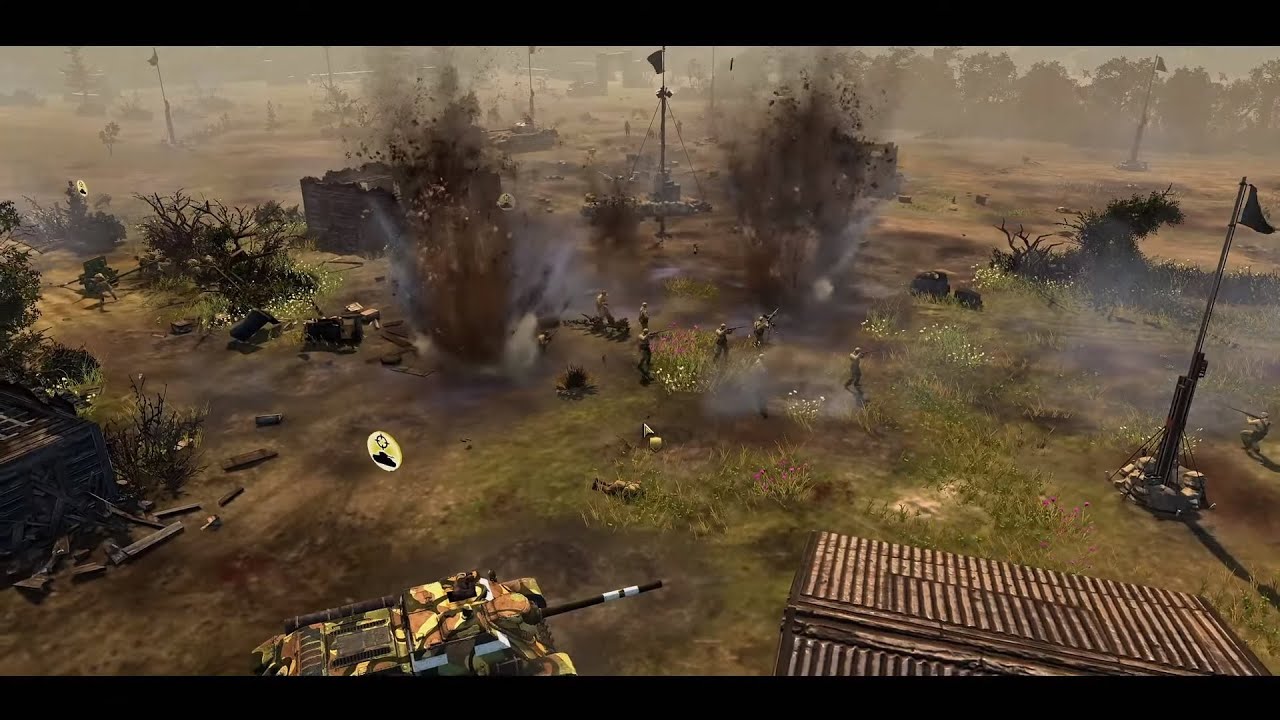 Terrific CoH2 tourney game Elpern vs. KOES features awesome moments and copious destruction.