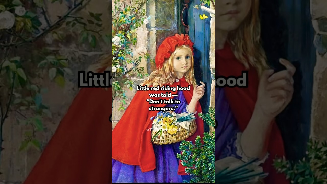 The real little red riding hood story 🥀-#history #art #fairytales #littleredridinghood #wolf
