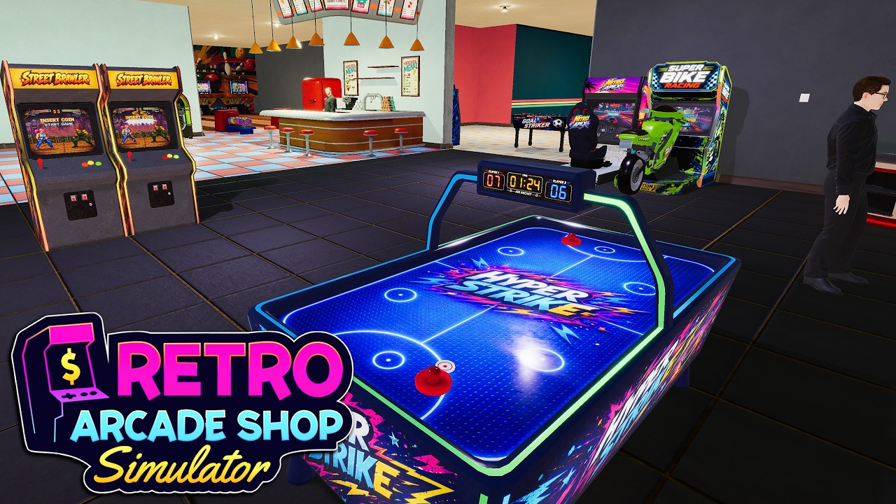 Скромное начало нашего первого игрового зала... | Retro Arcade Shop Simulator | Часть 1