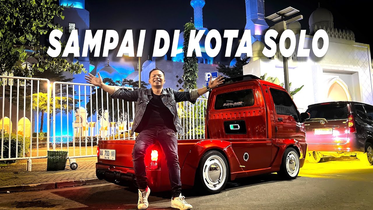 KOTA SOLO , TES SPEED MITSUBISH JETSTAR JETBUNNY JONY AUDIO, Masjid Raya Sheikh Zayed Solo Surakarta