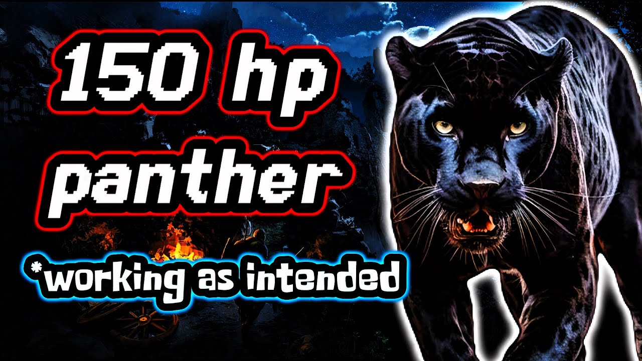 150HP Max Power Panther DRUID Is TOO STRONG | Dark and Darker