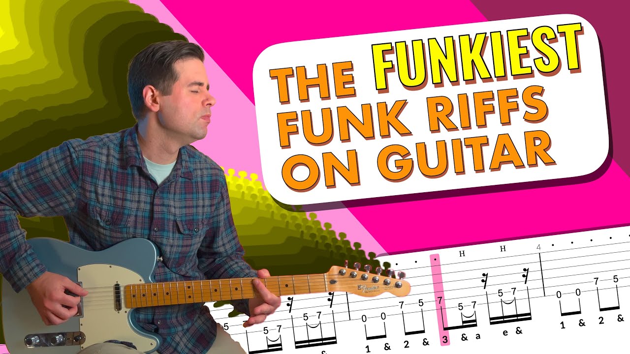 The Funkiest Funk Riffs on Guitar