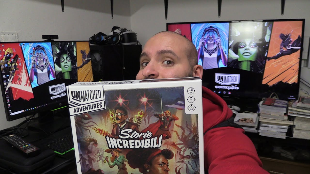 UNMATCHED ADVENTURES: GIOCO DA TAVOLO - UNBOXING