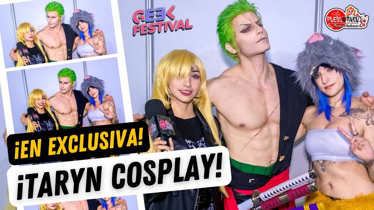Taryn Cosplay Entrevista Exclusiva #anime #cosplay #ferias #eventos #coleccion #otaku #friki #geek