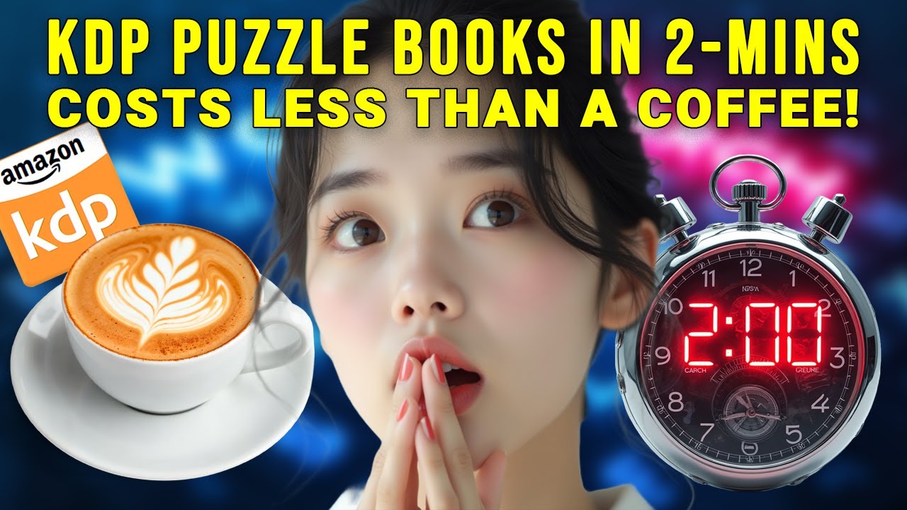KDP Word Search Generator: INSANELY FAST Puzzle Books! (2-Min 2025 Method)
