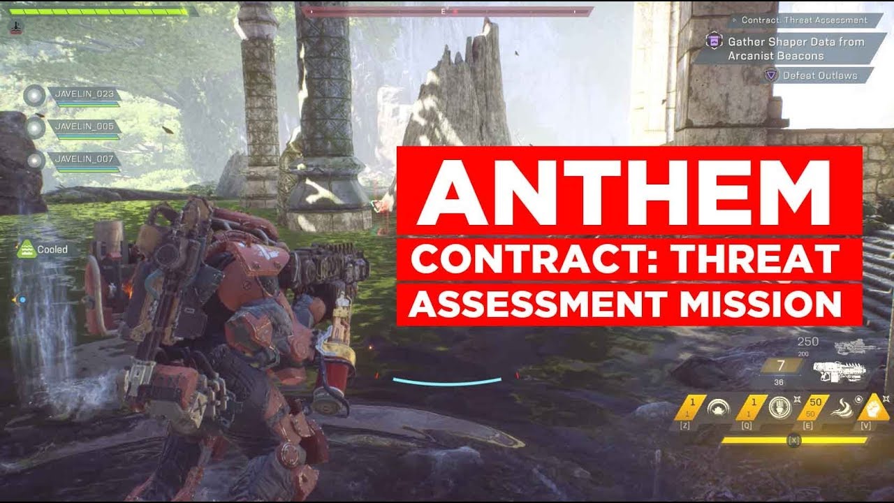 Anthem Endgame Gameplay - Contract: Threat Assessment