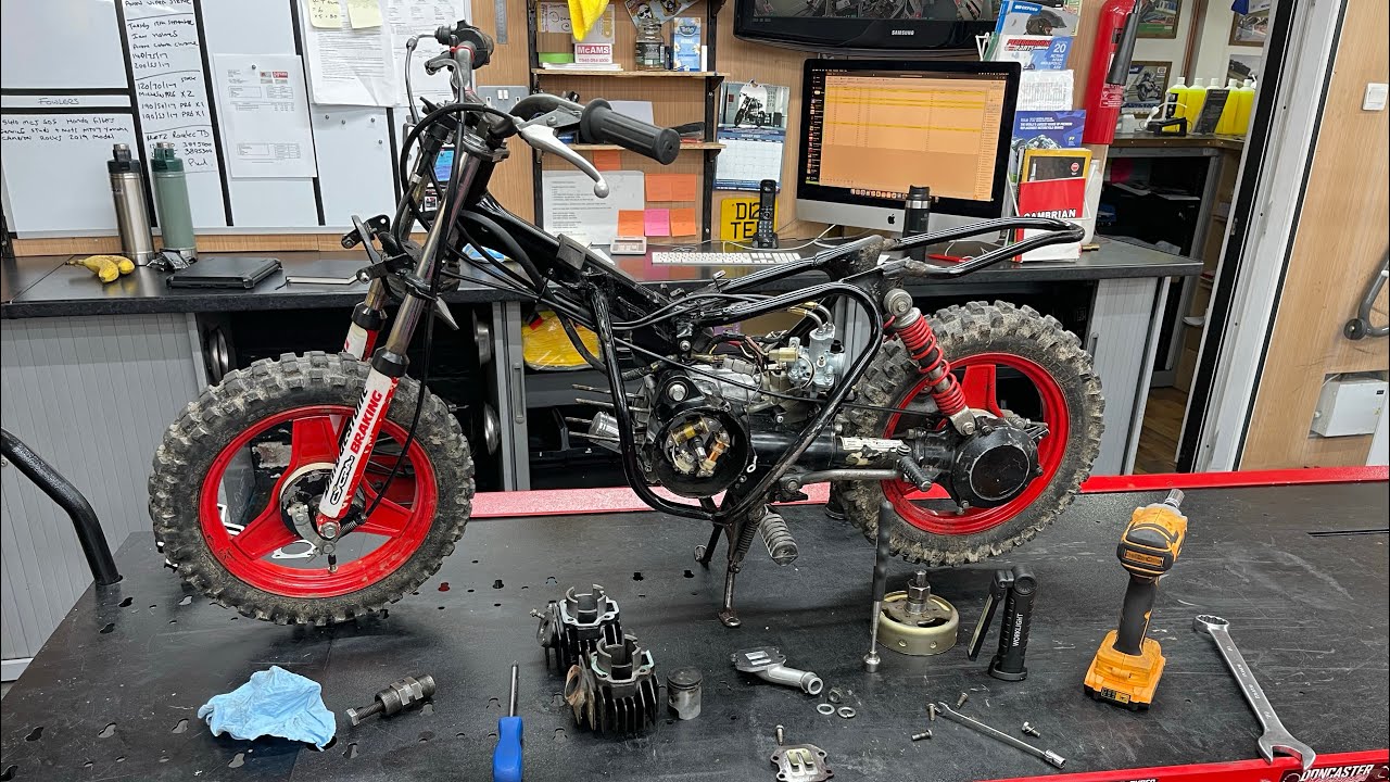 Yamaha PW50 Won’t start. Repaired and now Runs. With @D2TEP @doncastermotorcycles