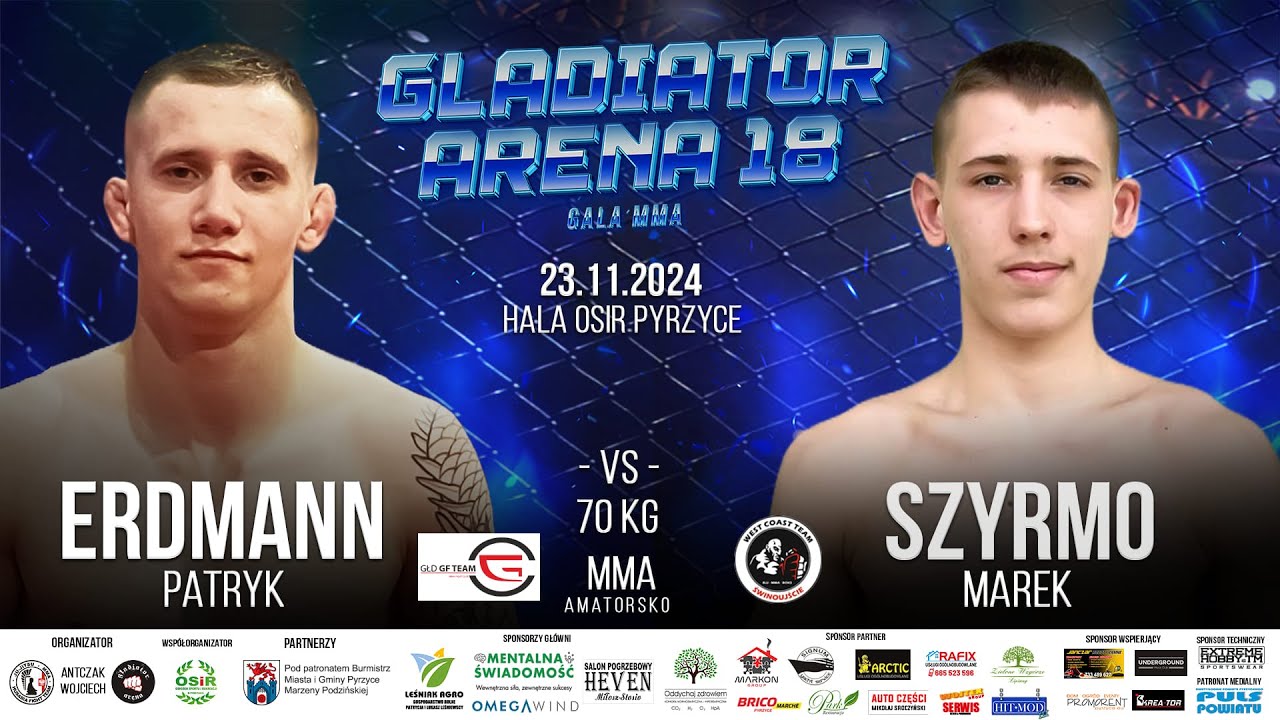 GA 18 23.11.2024r. Pyrzyce  Erdmann vs Szyrmo Walka nr 9