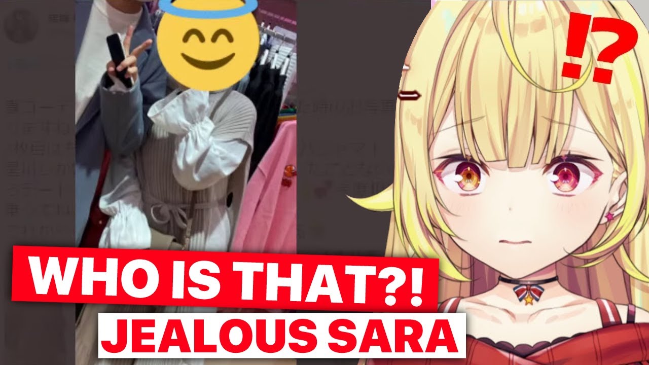 Sara Acts Jealous Seeing Her Female Fan Next To A Guy (Hoshikawa Sara / Nijisanji) [Eng Subs]