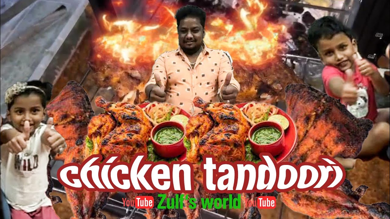 Tandoori Chicken Recipe at Home 🔥 | Easy & Juicy | Zulf’s World #TandooriChicken#ZulfsWorld#trending