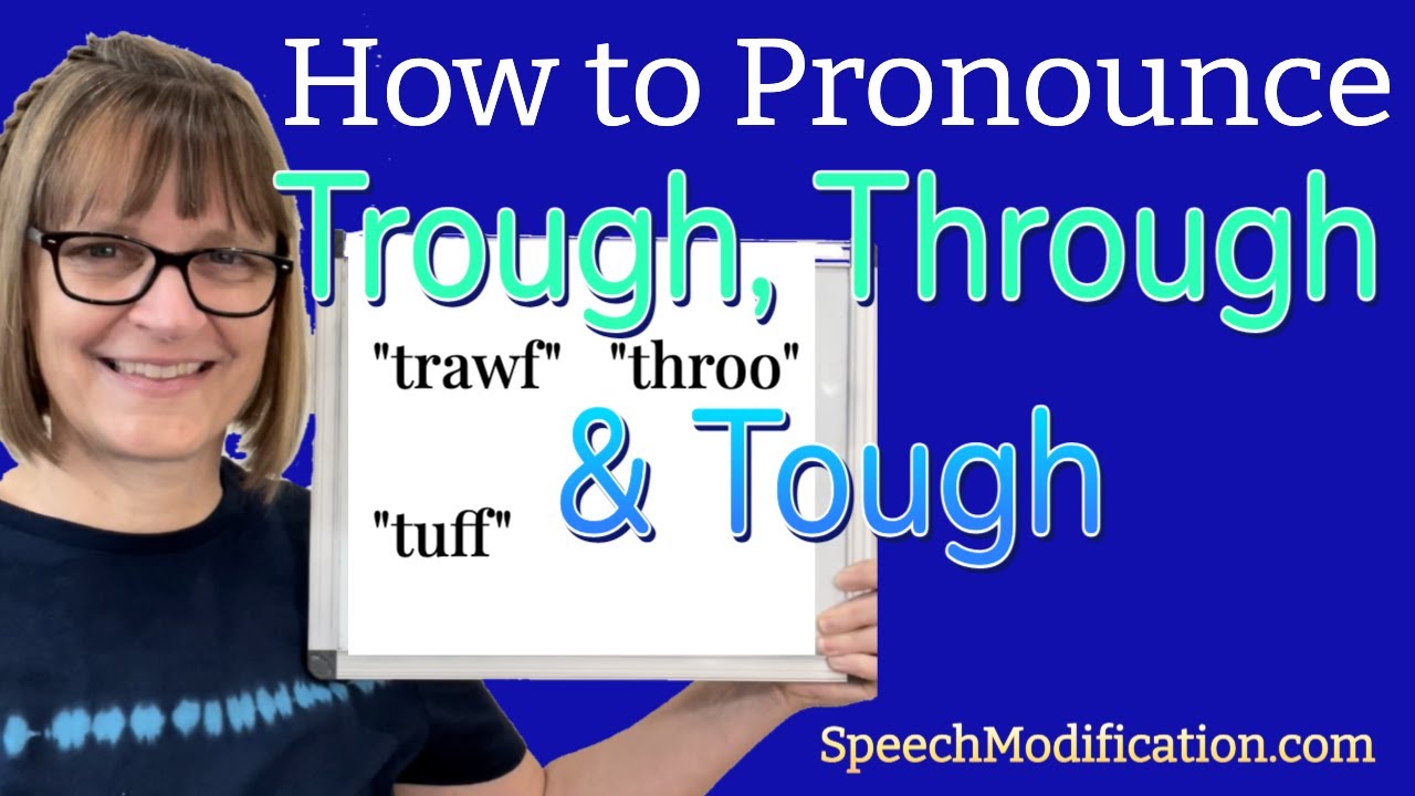 Как произносится Trough, Through и Tough (правильное произношение на английском языке)