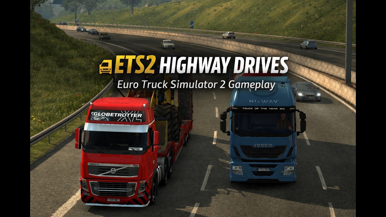 Long Highway Drive in Euro Truck Simulator 2 | ETS2 Gameplay