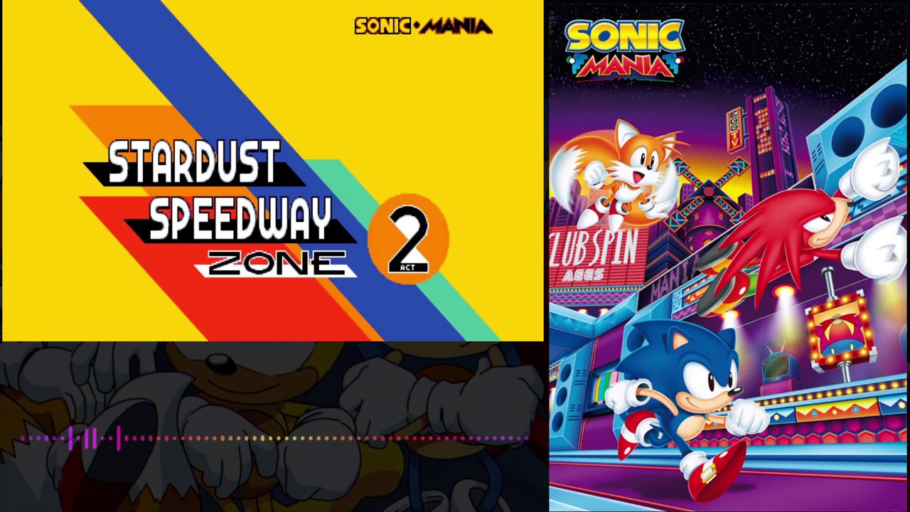 Sonic Mania - Stardust Speedway Zone Act 2 (Sega Genesis Remix)