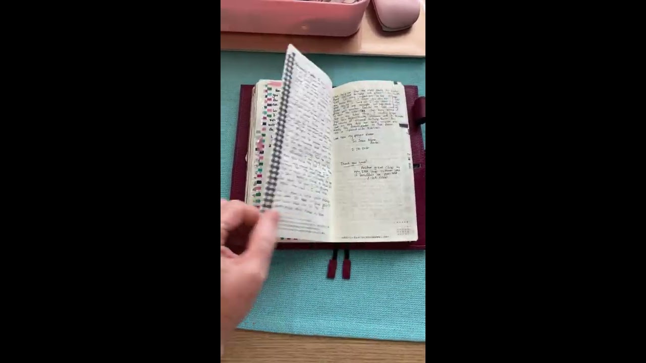Hobonichi Techo Weeks Mega as a Prayer Journal