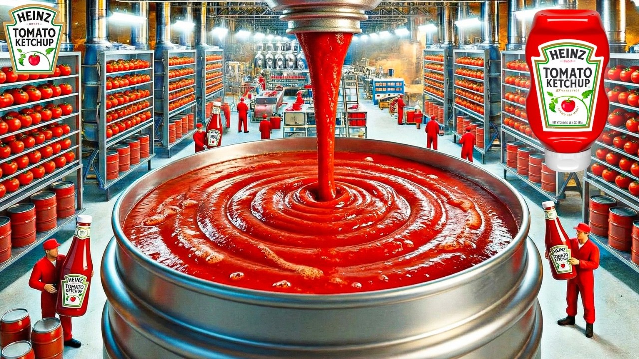 Cómo Se Hace Realmente El Ketchup Heinz En La Fábrica