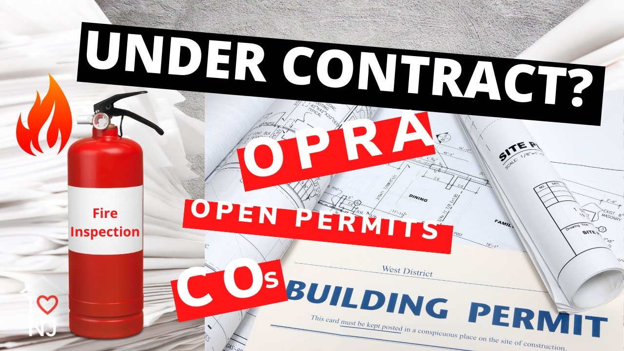 Open Permits, Certificate of Occupancy and Fire Inspection for Sellers and Buyers