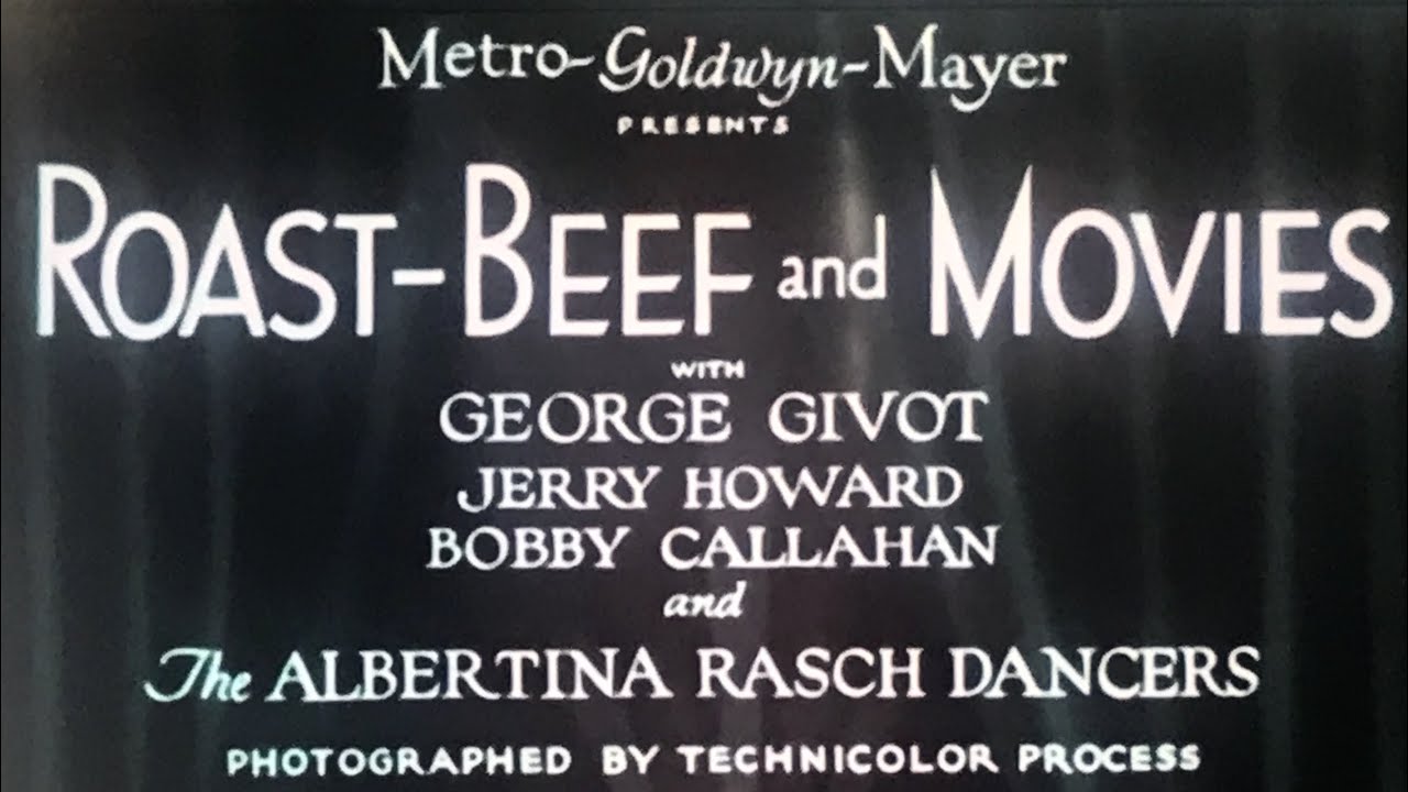 Roast-Beef And Movies (February 10, 1934) [Solo]