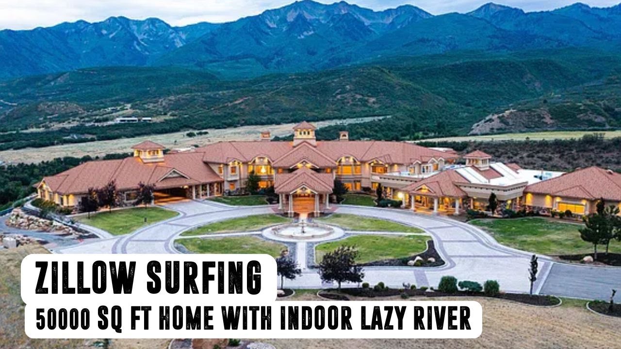Zillow Surfing: дом площадью 50 000 квадратных футов с крытой ленивой рекой, боулингом, театром и...