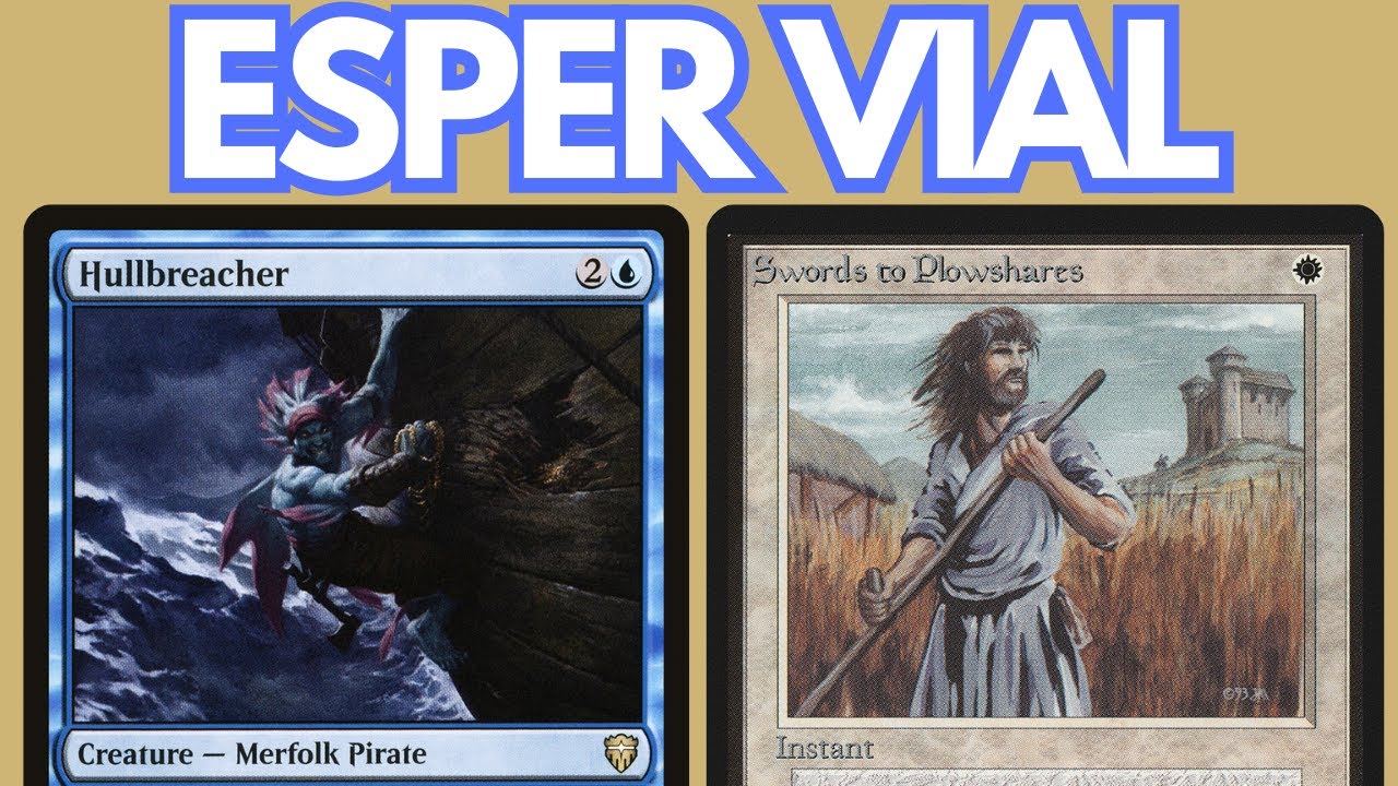 VIAL IT IN! Legacy Esper Vial feat. Abhorrent Oculus, Hullbreacher, and Balemurk. MTG MTGO League