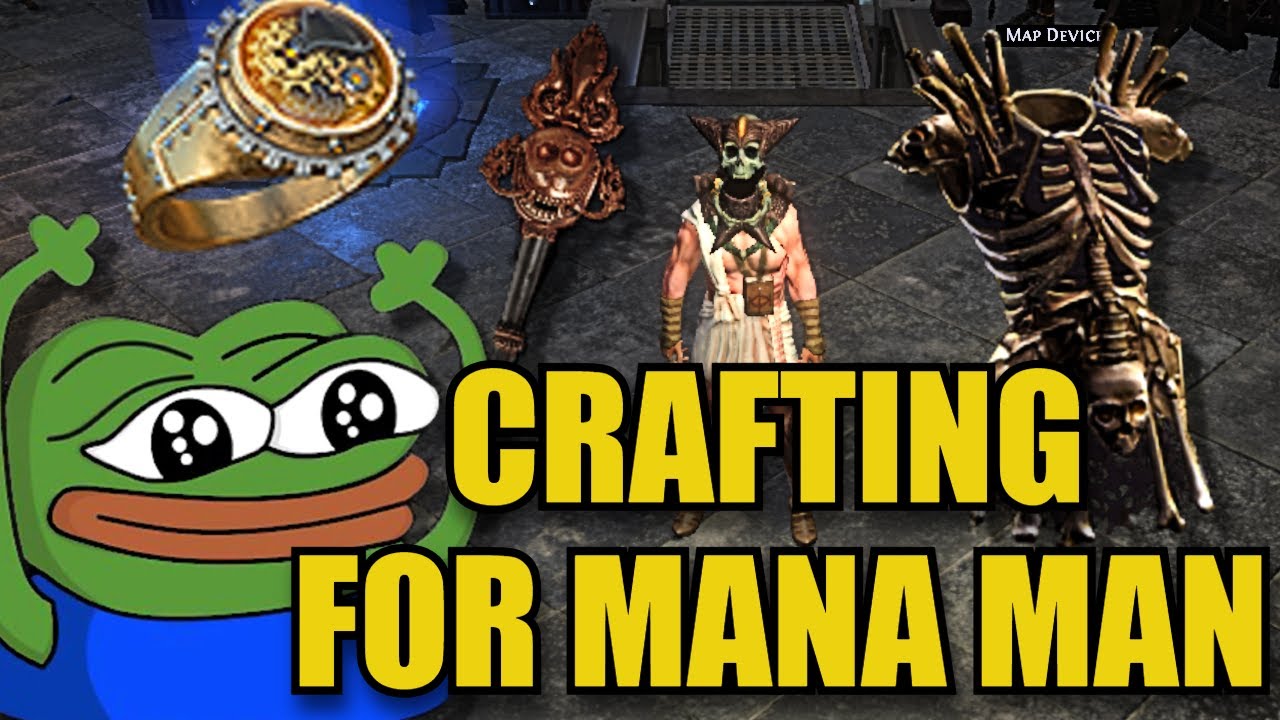 СОЗДАНИЕ УЛУЧШЕНИЙ ДЛЯ МОЕГО МАНА-ЧЕЛОВЕКА - Path of Exile 3.26