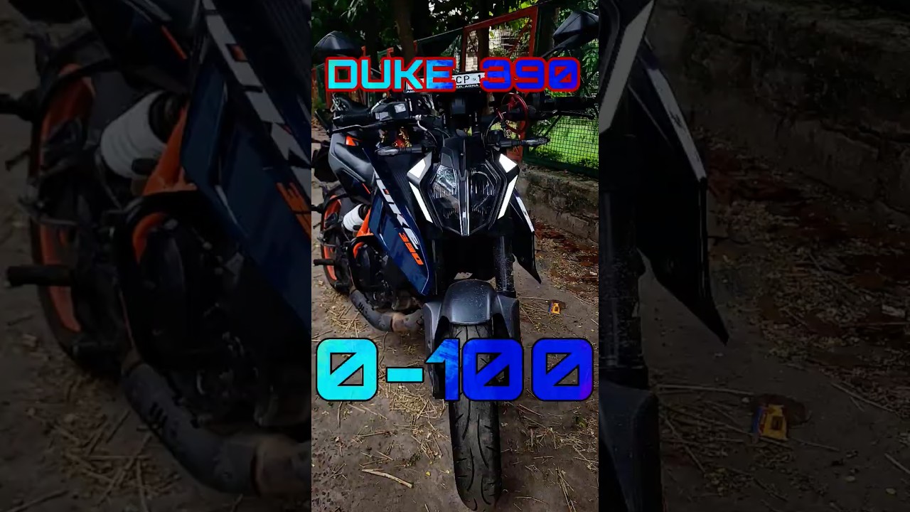 DUKE 390🚀 0-100
