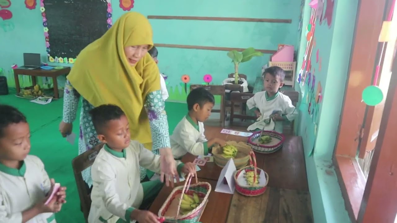 Video Praktek UKIN - TK/PAUD/BA Tema Tanaman  - Buah Pisang PPG Daljab 2025 Kemenag 30 Menit
