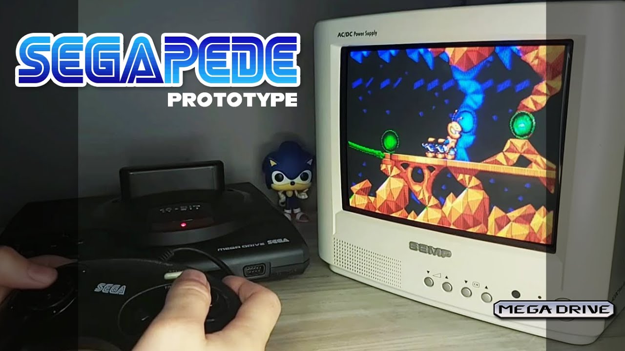 Segapede (Prototype) - Gameplay Mega Drive