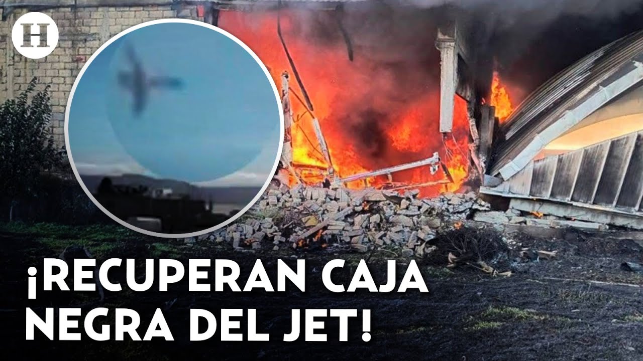 ¡Rescatan caja negra del jet desplomado en Toluca! Esto es lo que se sabe al momento
