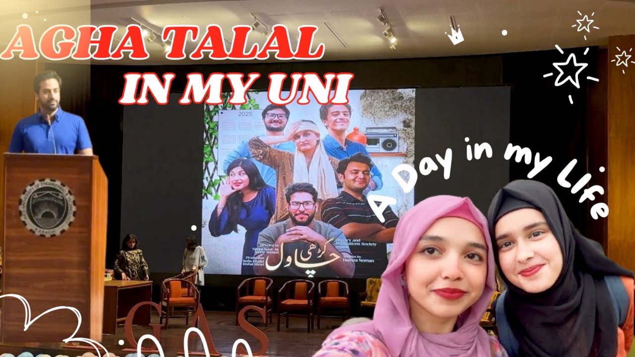 Met the Writer Of BabyBaji🤩 | Theatre in NED 🎭 | How Societies work in NED? | Fan Moment🥰