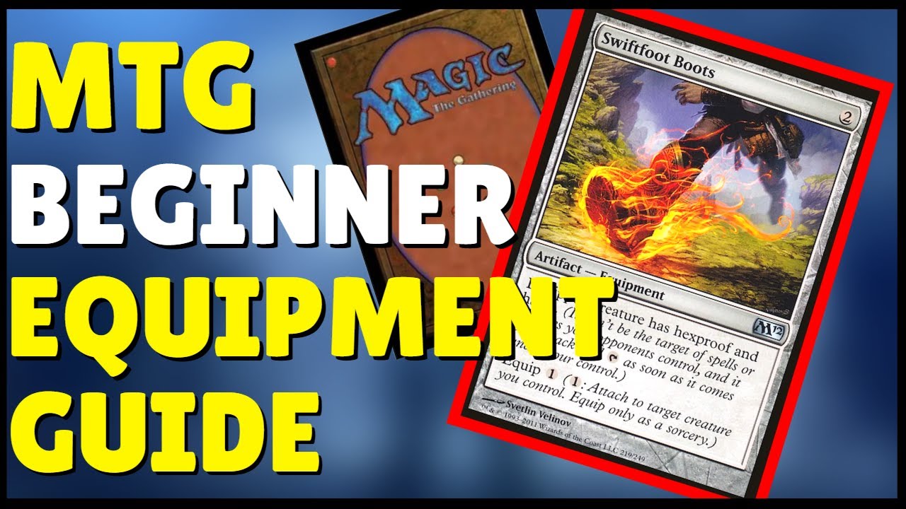 Beginner Guide For Equipment Cards #magicthegathering #magic #mtg