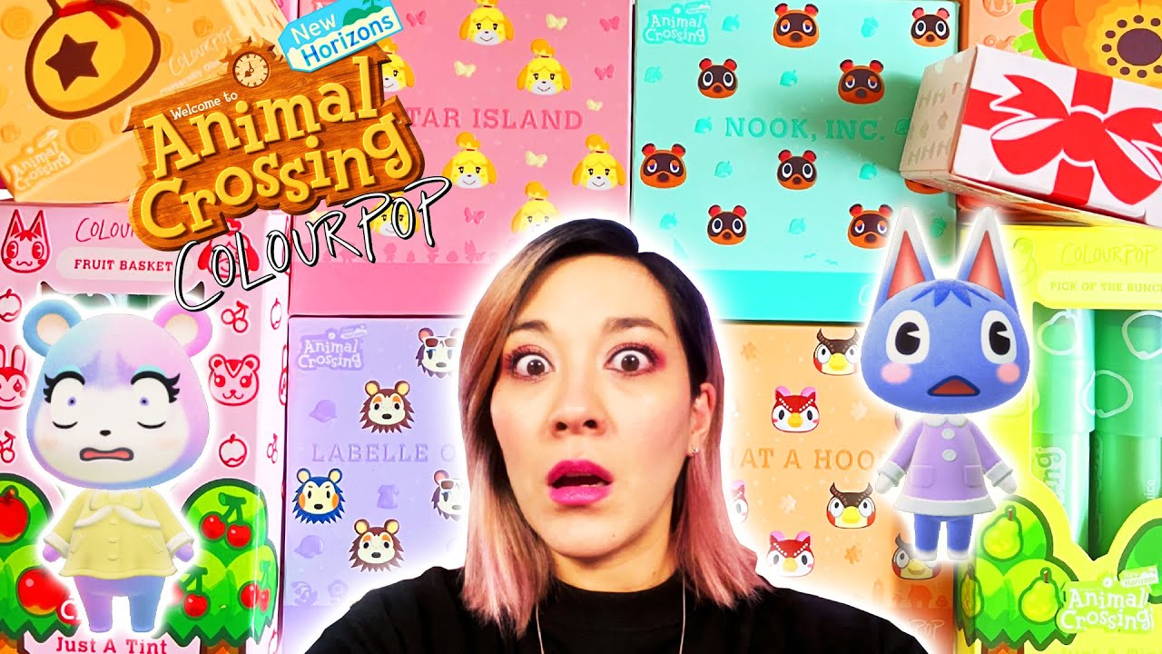 UNBOXING COLOURPOP X ANIMAL CROSSING NEW HORIZONS