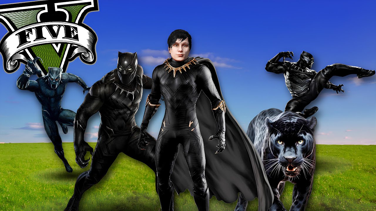 ကျွန်တော် Black Panther ဝတ်စုံတွေကို တီထွင်ခဲ့တယ် | Black Panther Suits in GTA V | SMART On Live