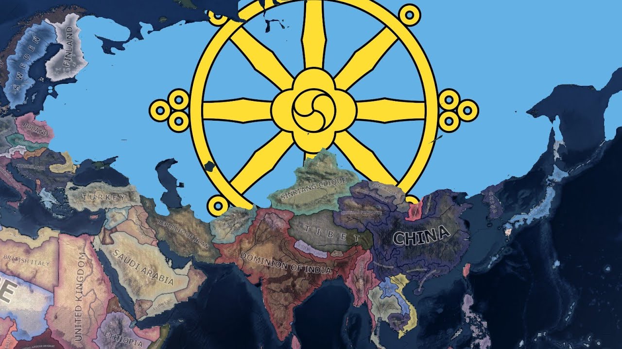 Tannu Tuva crowns a Russian prince and reconquers the Russian Empire in HOI4! (timelapse!)