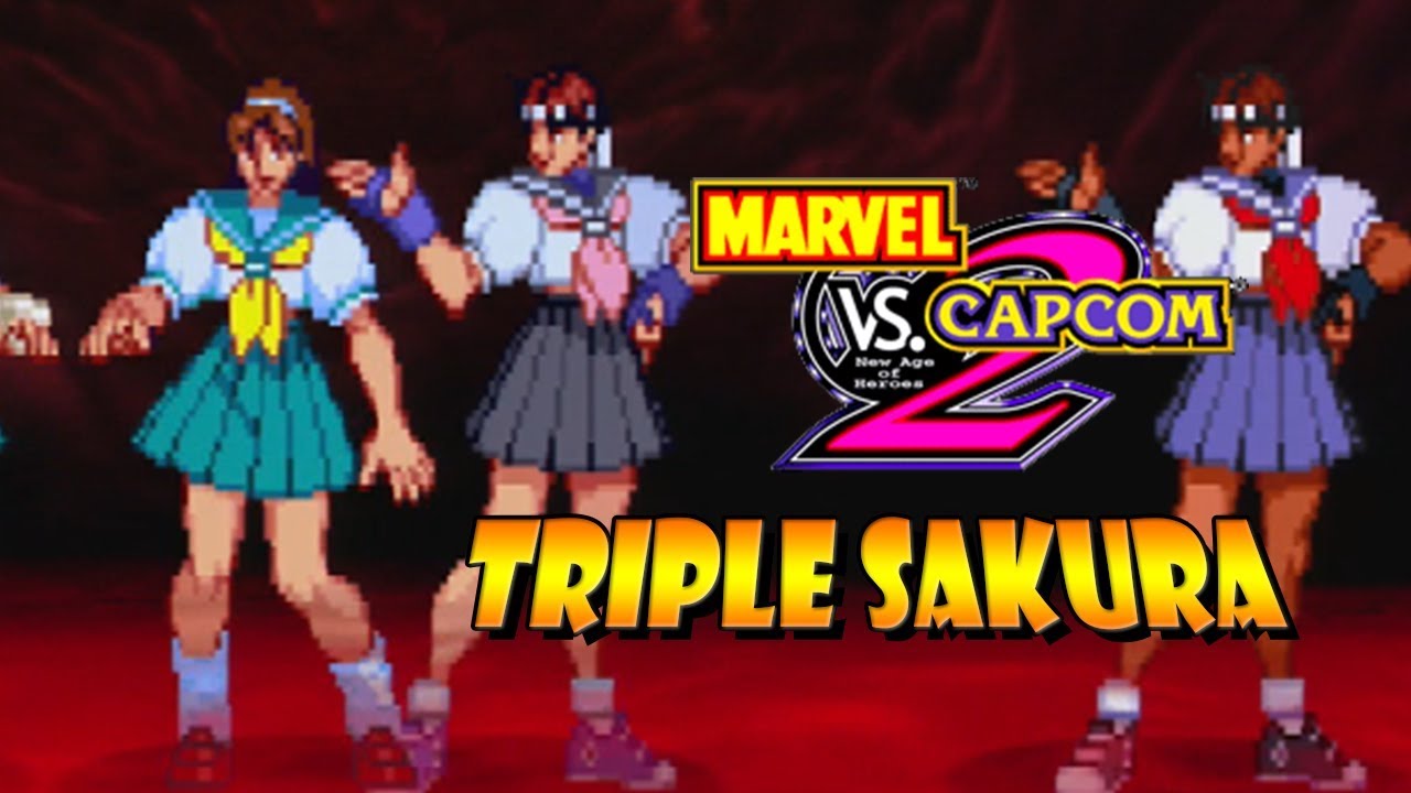 TRIPLE SAKURA - Sakura Legacy: Marvel Vs. Capcom 2 (Dreamcast)