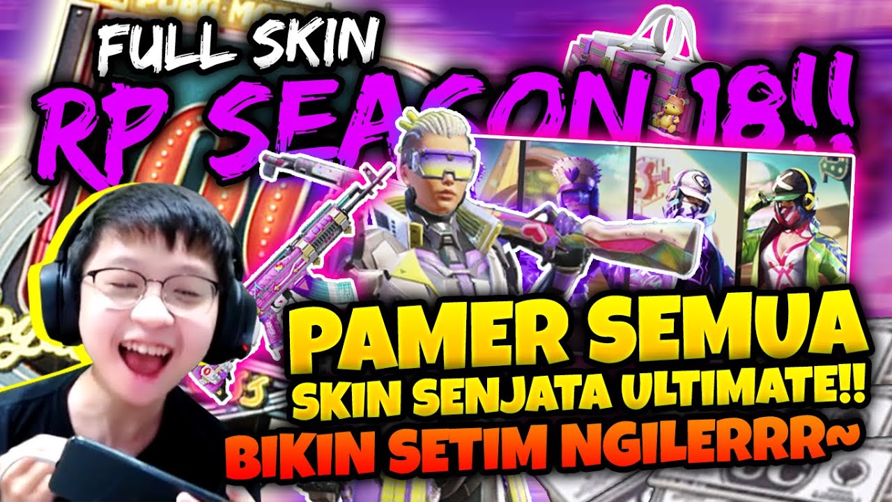 FULL SKIN MYTHIC STRING ENSEMBLE RP SEASON 18! SEMUA SENJATA ULTIMATE! AUTO NGILER | PUBG MOBILE