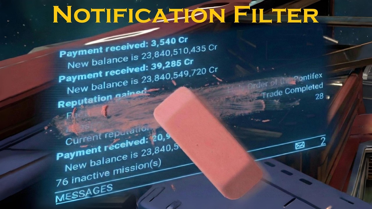 Notification Filter: Chill Flight :-)