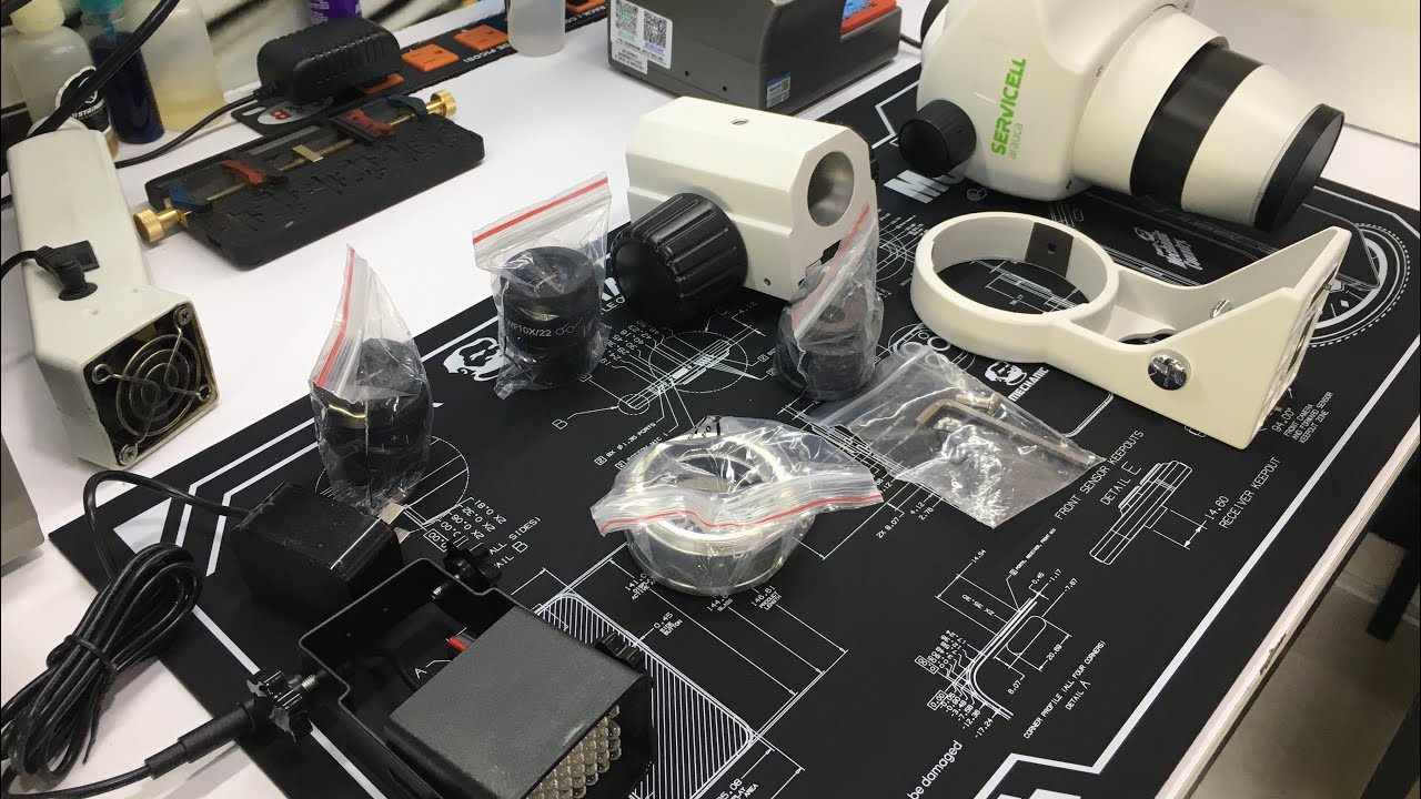 Así es el Microscopio Servicell SVA - 85 Unboxing y primeras impresiones