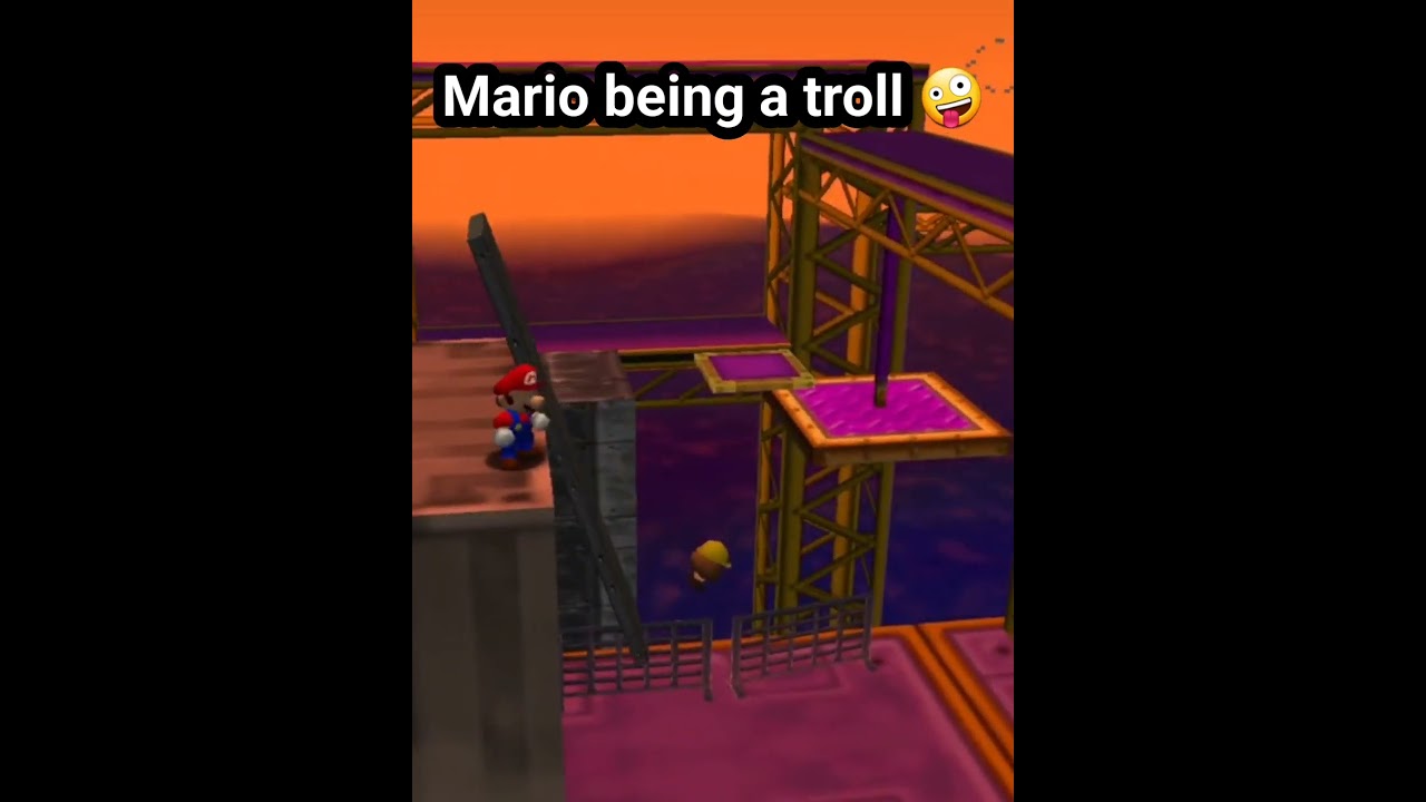 Mario is a troll #shorts