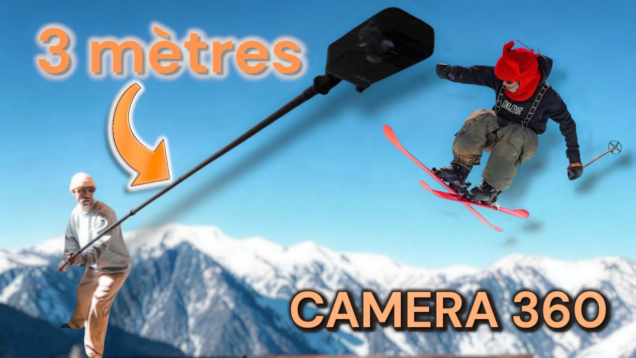 Obtenir un EFFET DRONE avec une CAMERA 360 - technique vidéo d'action