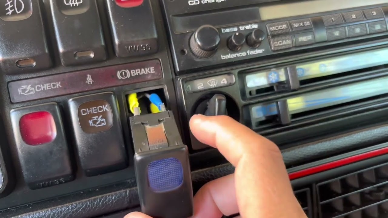 Botón para amplificador Golf, Jetta Mk2