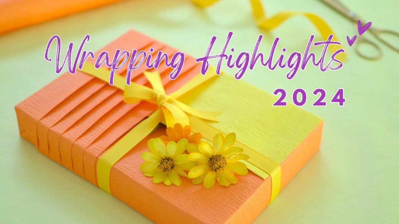 2024 Wrapping Highlights 🎁✨ #japaneseculture #diyprojects #giftideas