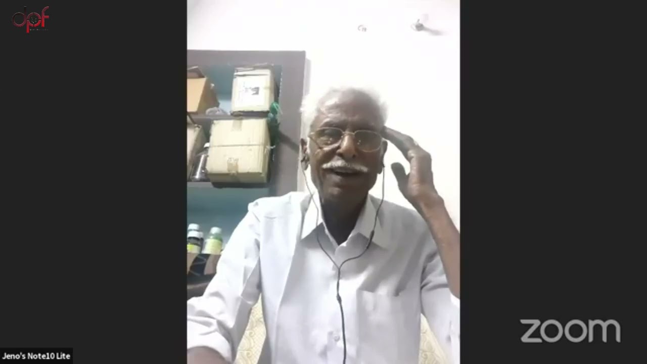 Conversation with Pulavar Murugesan | Dravidian Professional Forum